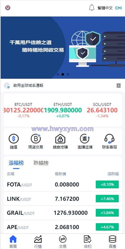 二开版交易所系统/秒合约交易所/锁仓挖矿/前端uinapp-海外优选源码